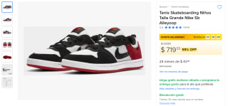 Tenis Skateboarding Niños Nike SB Alleyoop por $719 | Mercado Libre