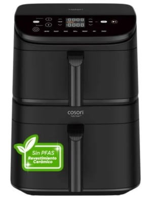 Friteuse sans Huile Cosori Turbo Tower Ceramic 10,8L 2630W à 147,77€