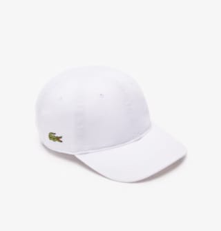 Casquette Lacoste gabardine de coton à 21€