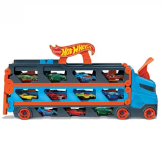 Hot Wheels Camión transporte convertible en pista por 23.06€﻿.
