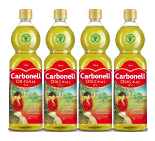 Carbonell Aceite De Oliva Original 0.4º 1L Pack de 4 botellas por 16.31€