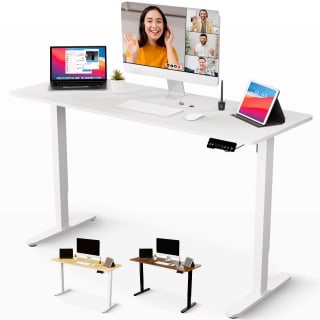 Mesa elevable eléctrica JUPPLIES con panel inteligente por 94,71€