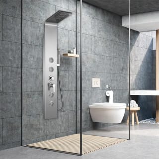 Columna de hidromasaje Kelvin 150x20 cm de color cromo por 127,90€