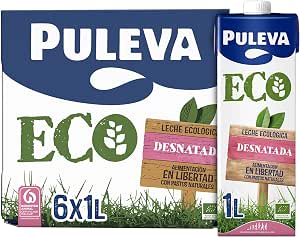 PULEVA Eco Leche desnatada pack de 6 uds x 1 l por 5.7€
