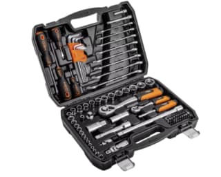 Neo Tools 1/2" & 1/4" dopsleutelset (100-delig) voor €49,95 bij iBOOD