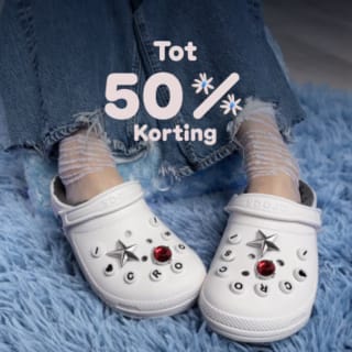 Tot 50% korting + 10% extra korting tijdens de sale bij Crocs