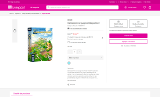 Carcassonne Juego de Estrategia Devir por $457 | Oferta Liverpool