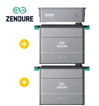 Station Solaire Zendure Ace 1500 - avec 2 Batteries AB2000X, 3,84 kWh à 1.148€
