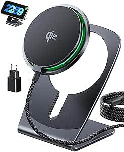 INIU cargador inalámbrico magnético Qi2 15W por 13,09€