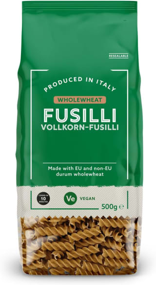 by Amazon Fusilli Integral, 500g por 0.86€