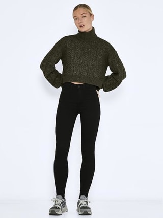 NOISY MAY high waist skinny jeans voor €8,99 bij Amazon