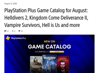 PlayStation Plus Extra y Premium: Juegos de Agosto