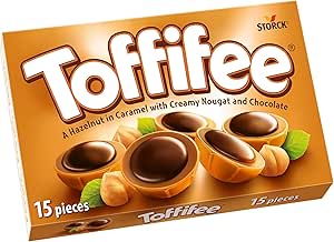 Toffifee 15-Piece Chewy Caramel & Chocolate Treats, £1.24