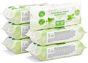 Amazon Fresh Baby Wipes – 360 or 1080 Pack from £3.44