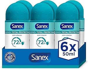 Sanex Dermo+ Total Protection Roll-On 6 unidades por 8,70€