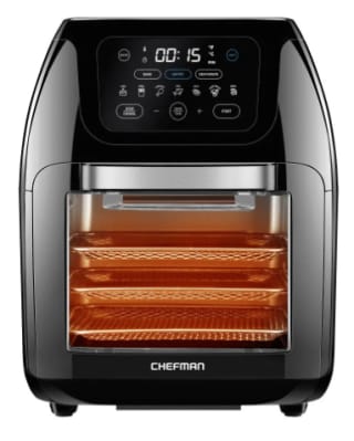 Horno Eléctrico con Freidora de Aire Chefman RJ38-10-RDO-V2-MX Negro