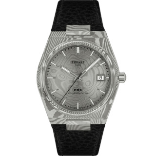 Tissot horloge PRX Damascus Steel | 38mm voor €799