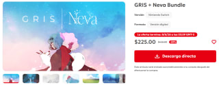GRIS + Neva Bundle por $225 | Oferta Nintendo eShop