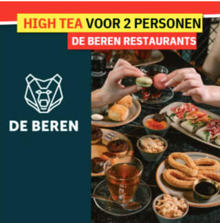 Voucher voor een De Beren 3-Gangen Menu voor 2 Personen voor €27 bij Kruidvat