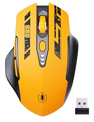 Uineer Ratón Inalámbrico, Óptico USB por 15.35€.