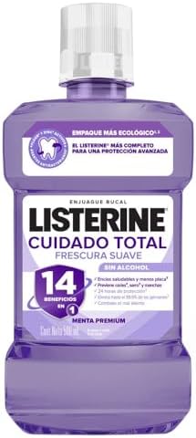 Listerine Cuidado Total Zero 500ml por $105 en Amazon