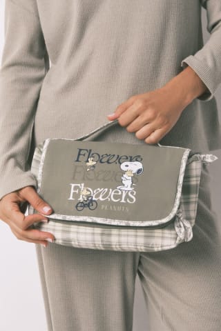 Neceser grandepercha Snoopy verde por 12.99€