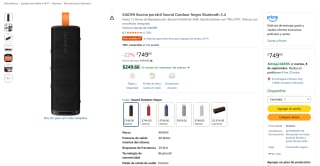 XIAOMI Bocina portátil Sound Outdoor por $749 en Amazon