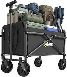 Outsunny 62L Folding Festival Trolley Cart Deal on Amazon