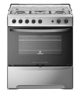 Cocina a Gas 5 Platos Mademsa con Triple Llama y Grill Eléctrico con 35%OFF