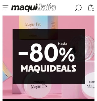 Hasta -80% de Dto Maquideals.