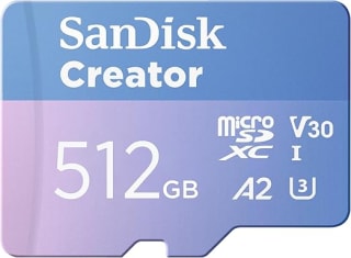 Tarjeta SanDisk Creator 512GB por $870 | Amazon