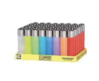 48 Clipper Mechero Pocket Translúcido Pack por 20,89€