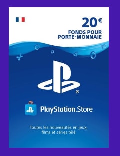 Carte PlayStation Network à 19,09€