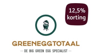 12,5% korting op een waardebon van Green Egg Totaal met ING punten