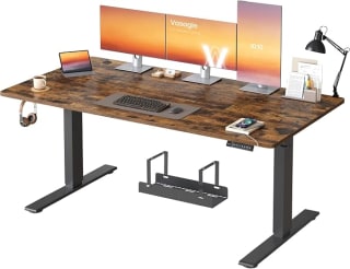 VASAGLE sta-bureau 160 x 80 cm voor € 86,99 bij Songmics