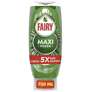 Fairy Maxi Poder 730 ml (2 Unidades) por 6,49€