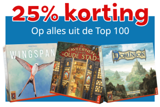 25% korting op de 999 Games Spellen Top 100 van 2025 bij 999games