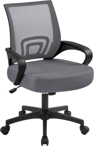 Silla de Escritorio con Soporte Lumbar Altura Ajustable por 40.94€
