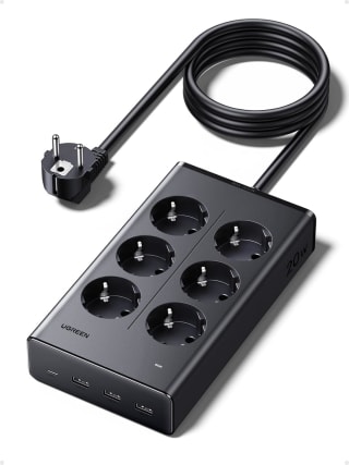 Multiprise avec Interrupteur 10 en 1 UGREEN à 25,99€