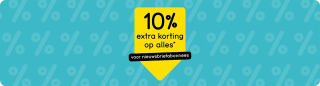 10% extra korting op bijna alles bij Leen Bakker