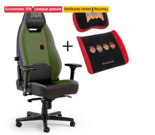 Chaise gaming noblechairs LEGEND Doom + coussin en mousse à 499,90€