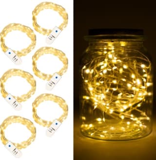 Aurae Fairy Lights 6x Kerstverlichting op Batterij voor €9,99 bij Bol