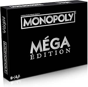 Monopoly Mega en français - Winning Moves à 23,10€