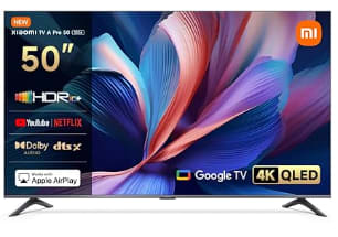 TV 50" Xiaomi A Pro 2026 - QLED 4K, HDR10+ à 271,90€