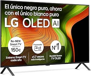 TV OLED 55" LG OLED55B56LA, OLED 4K, Procesador Inteligente α8 por 662.15€