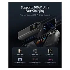 CUKTECH 100W Power Bank, 10000mAh voor €42,29 bij Joybuy