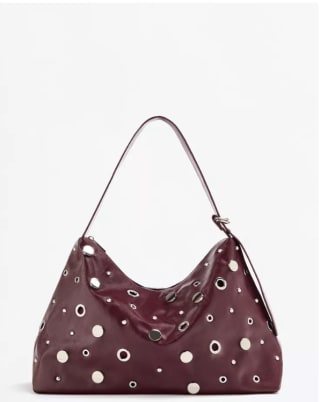 Bolso Shopper Tachas y Eyelets por 9.99€