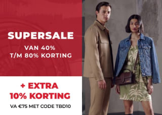 10% extra korting bij besteding vanaf €75 bij To Be Dressed