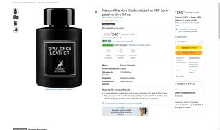 Perfume Opulence Leather por $247 | Amazon