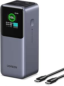 UGREEN 20000mAh 130W Nexode Power Bank por $1,049 en Amazon